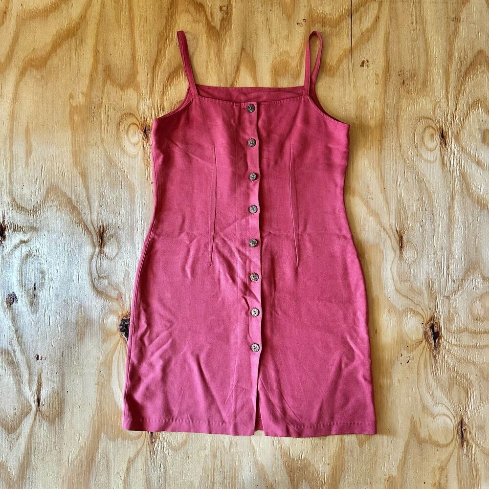 Vintage Tommy Bahama 100% Silk Button-Down Dress